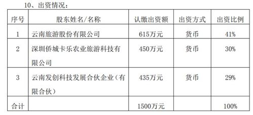 云南旅游出資615萬元設(shè)立控股子公司，拓展數(shù)字文化創(chuàng)意內(nèi)容應(yīng)用服務(wù)